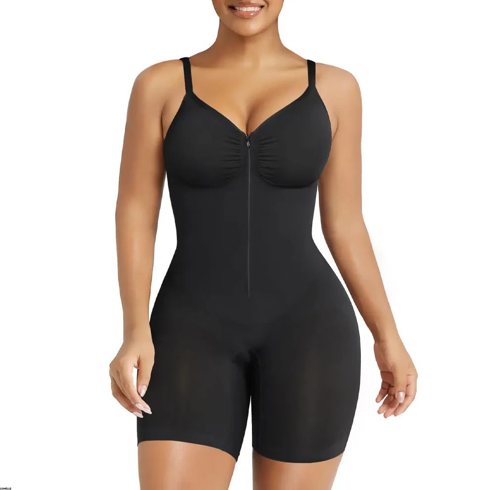 Lumelle SculptFit Zip-Up Shapewear Bodysuit