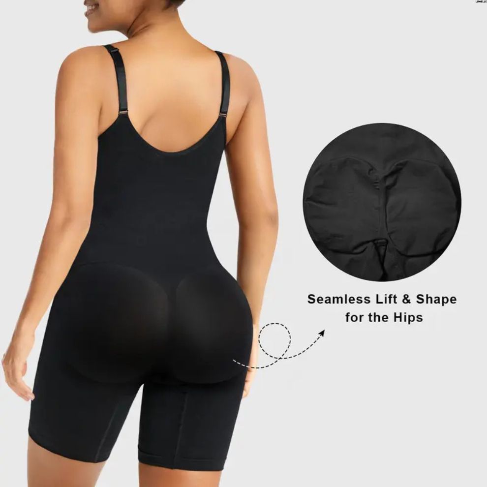 Lumelle SculptFit Zip-Up Shapewear Bodysuit