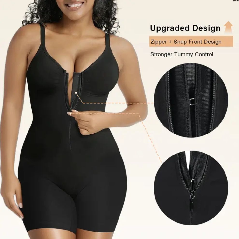 Lumelle SculptFit Zip-Up Shapewear Bodysuit